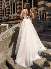 Load image into Gallery viewer, Bohemian Wedding Dress-Sexy Backless Beach Wedding Dress | Wedding Dresses