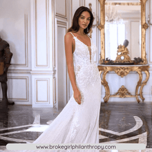 Load image into Gallery viewer, Sexy Wedding Dress-Mermaid Vintage Lace Wedding Dress. | Wedding Dresses