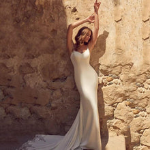 Load image into Gallery viewer, Mermaid Wedding Dress-Sexy Backless Wedding Dress | Wedding Dresses