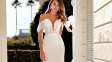 Load image into Gallery viewer, Sexy Wedding Dress-Off Shoulder Mermaid Lace Wedding Dress | Wedding Dresses
