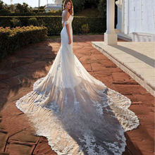 Load image into Gallery viewer, Sexy Wedding Dress-Off Shoulder Mermaid Lace Wedding Dress | Wedding Dresses