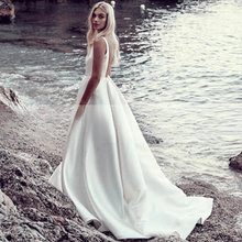 Load image into Gallery viewer, Sexy Wedding Dress-Minimalist Beach Wedding Dress | Wedding Dresses