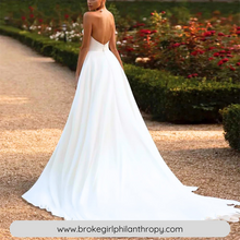 Load image into Gallery viewer, Sexy Wedding Dress-Off Shoulder Strapless Beach Wedding Dress | Wedding Dresses