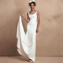 Load image into Gallery viewer, Sexy Wedding Dress-Sheath Wedding Dress-Open Back | Wedding Dresses