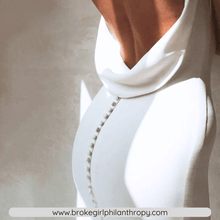 Load image into Gallery viewer, Mermaid Wedding Dress-Simple Backless Mermaid Beach Wedding Dress | Wedding Dresses