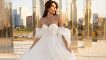 Load image into Gallery viewer, Simple Wedding Dress- Sweetheart Tulle A-Line Beach Wedding Dress | Wedding Dresses