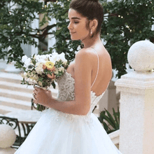 Load image into Gallery viewer, Beach Wedding Dress-Sweetheart Lace Wedding Dress | Wedding Dresses