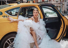 Load image into Gallery viewer, Ball Gown Wedding Dress- V-Neck Lace Ball Gown Wedding Dress | Wedding Dresses