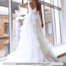 Load image into Gallery viewer, Princess Wedding Dress- Ruffle Beading Gown | Wedding Dresses