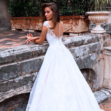 Load image into Gallery viewer, Vintage Wedding Dress-A Line Lace Wedding Dress | Wedding Dresses
