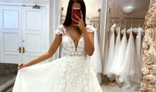 Load image into Gallery viewer, Vintage Wedding Dress-Lace Princess Wedding Dress | Wedding Dresses