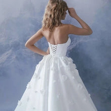 Load image into Gallery viewer, Beach Wedding Dress-Vintage Lace Wedding Gown | Wedding Dresses