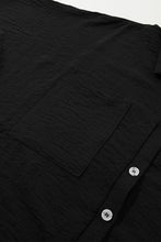 Load image into Gallery viewer, Black Half Button Collared Loose Romper | Bottoms/Jumpsuits & Rompers