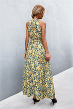 Load image into Gallery viewer, Grecian Casual Maxi Dress | Tie Waist Sleeveless