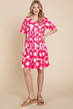 Load image into Gallery viewer, Floral Print Dress | Flower Print Ruched Dress