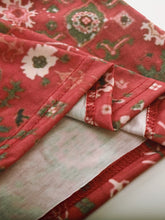 Load image into Gallery viewer, Short Sleeve Blouse | Full Size Printed Notched Top