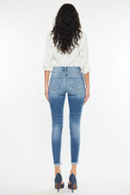 Load image into Gallery viewer, High Rise Frayed Ankle Skinny Jeans