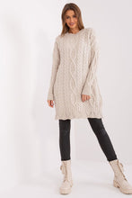 Load image into Gallery viewer, Casual Style Sweater Dress with Long Sleeves