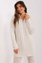 Load image into Gallery viewer, Zipped Turtleneck Sweater | Extended Cut Long Sleeves