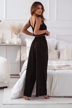 Load image into Gallery viewer, Natural Cotton Loungewear Set with Elastic Waist