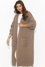 Load image into Gallery viewer, Lightweight Long Cardigan Sweater with Slip Pockets