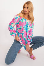 Load image into Gallery viewer, Off Shoulder Floral Print Blouse