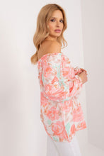Load image into Gallery viewer, Off Shoulder Floral Print Blouse