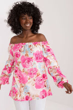 Load image into Gallery viewer, Off Shoulder Floral Print Blouse