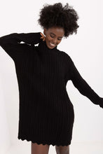 Load image into Gallery viewer, Turtle Neck Knit Midi Dress