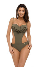 Load image into Gallery viewer, Modern Ruffle One Piece Swimsuit