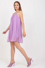 Load image into Gallery viewer, Summer Pleated Mini Dress | Lined Day Dress