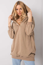 Load image into Gallery viewer, Hooded Sweatshirt | Extended Cut Top with Pockets