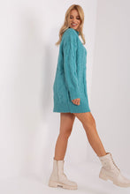 Load image into Gallery viewer, Turtle Neck Oversize Sweater | Knee Length Sweater