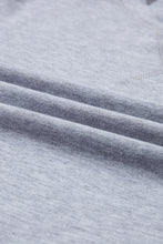 Load image into Gallery viewer, Light Grey Lace Floral Patchwork Ruffled T-shirt Dress | Dresses/T Shirt Dresses