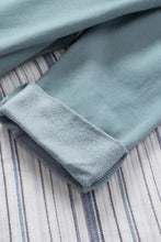 Load image into Gallery viewer, Blue Kangaroo Pocket Oversized Hoodie with Slits | Tops/Sweatshirts & Hoodies