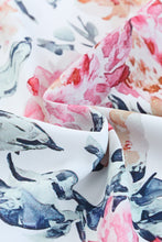 Load image into Gallery viewer, White Floral Spaghetti Straps Wide Leg Jumpsuit | Bottoms/Jumpsuits & Rompers