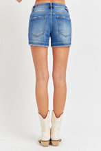 Load image into Gallery viewer, RISEN Jean Shorts | Low Rise Slit Denim Shorts