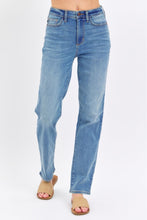 Load image into Gallery viewer, Judy Blue Full Size High Waist Straight Jeans | Blue Jeans