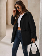 Load image into Gallery viewer, Zip Up Long Sleeve Hooded Jacket