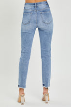 Load image into Gallery viewer, RISEN Full Size High Rise Frayed Hem Skinny Jeans | Blue Jeans