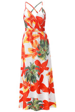 Load image into Gallery viewer, Cami Dress | Crisscross Printed Surplice Dress