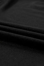 Load image into Gallery viewer, Wide Leg Pants Set | Black Solid Color T Shirt 2 Piece Set