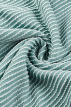 Load image into Gallery viewer, Mini Dress | Blue Textured Ruffled Flutter Sleeve Dress