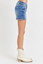 Load image into Gallery viewer, RISEN Jean Shorts | Low Rise Slit Denim Shorts