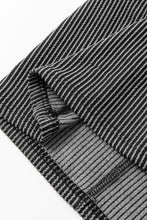 Load image into Gallery viewer, Mini Dress | Black Textured Ruffled Flutter Sleeve Dress