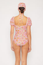 Load image into Gallery viewer, Marina West Swim Floral Puff Sleeve One-Piece