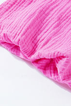 Load image into Gallery viewer, Multicolor Color Block Tiered Puff Sleeve Dress | Dresses/Mini Dresses