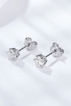 Load image into Gallery viewer, Moissanite Stud Earrings-Good Days Ahead Moissanite Stud Earrings | moissanite earrings
