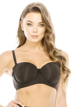 Load image into Gallery viewer, Womens Lingerie Bra-Soft Black Push Up Bra