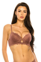 Load image into Gallery viewer, Womens Lingerie Bra-Full Coverage Lace Trim Bra